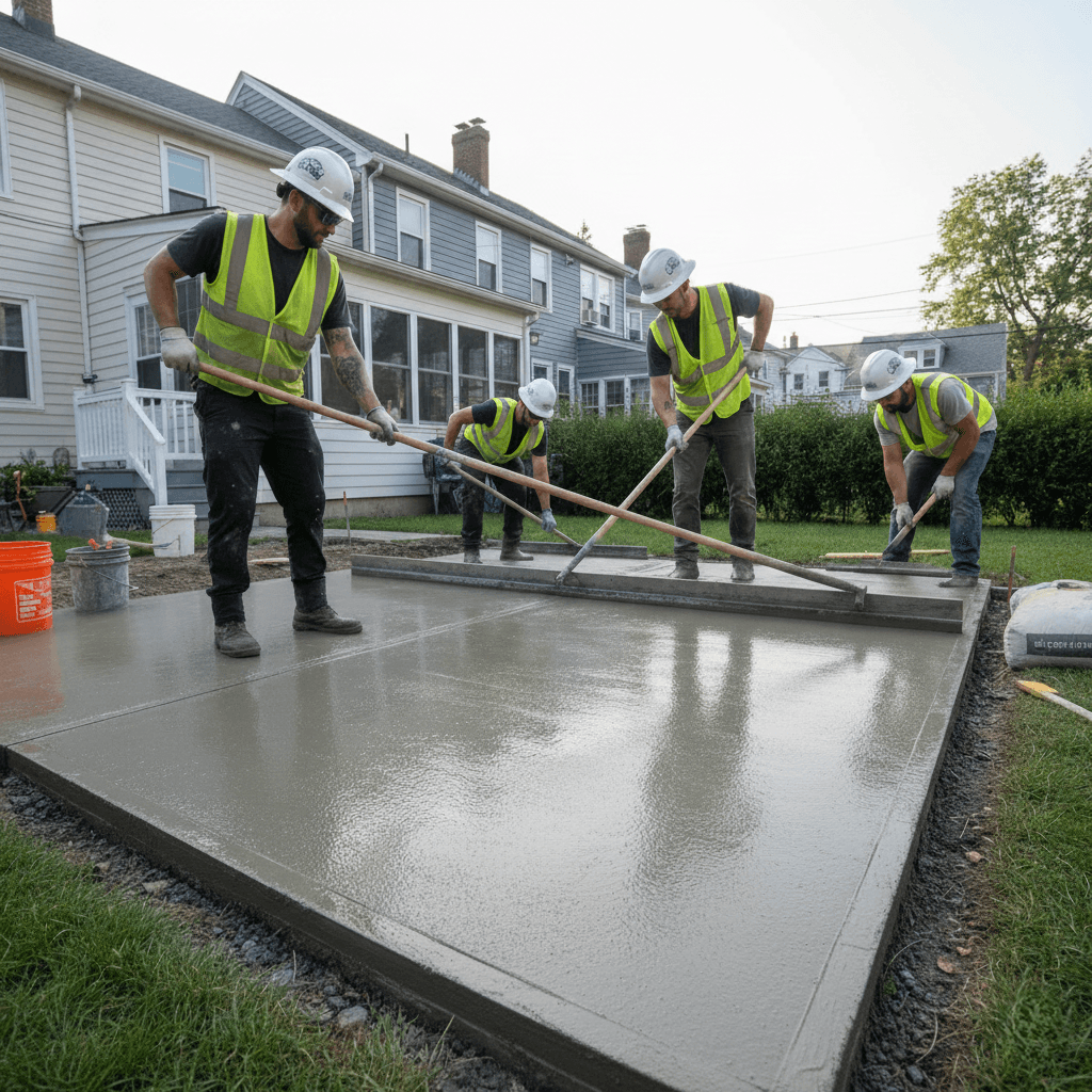 concrete patios cambridge ma
