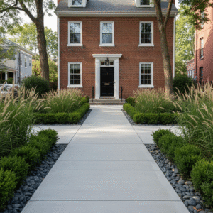 concrete walkway cambridge ma